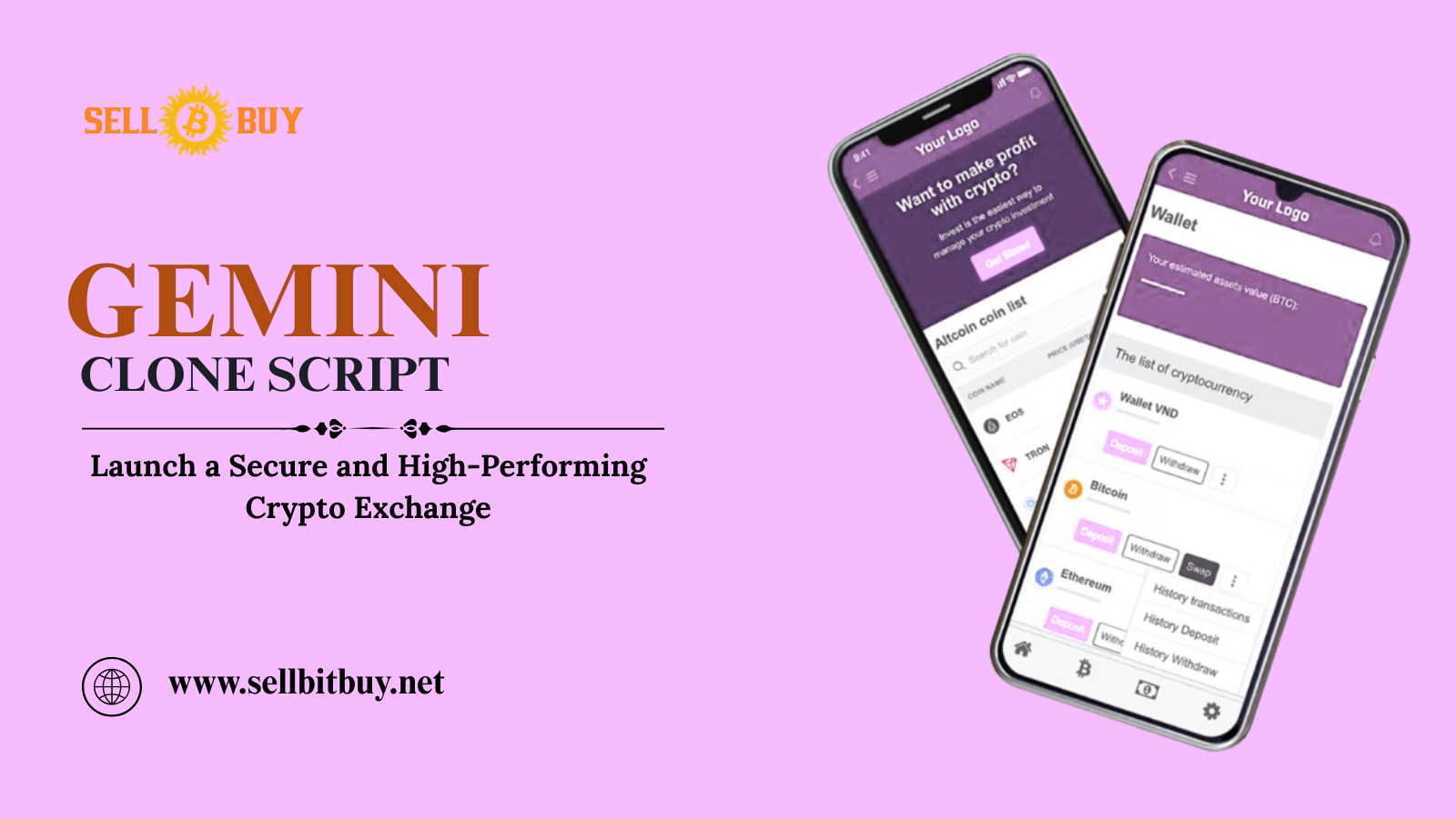 Gemini Clone Script – Launch a Secure and High-Performing Crypto Exchange