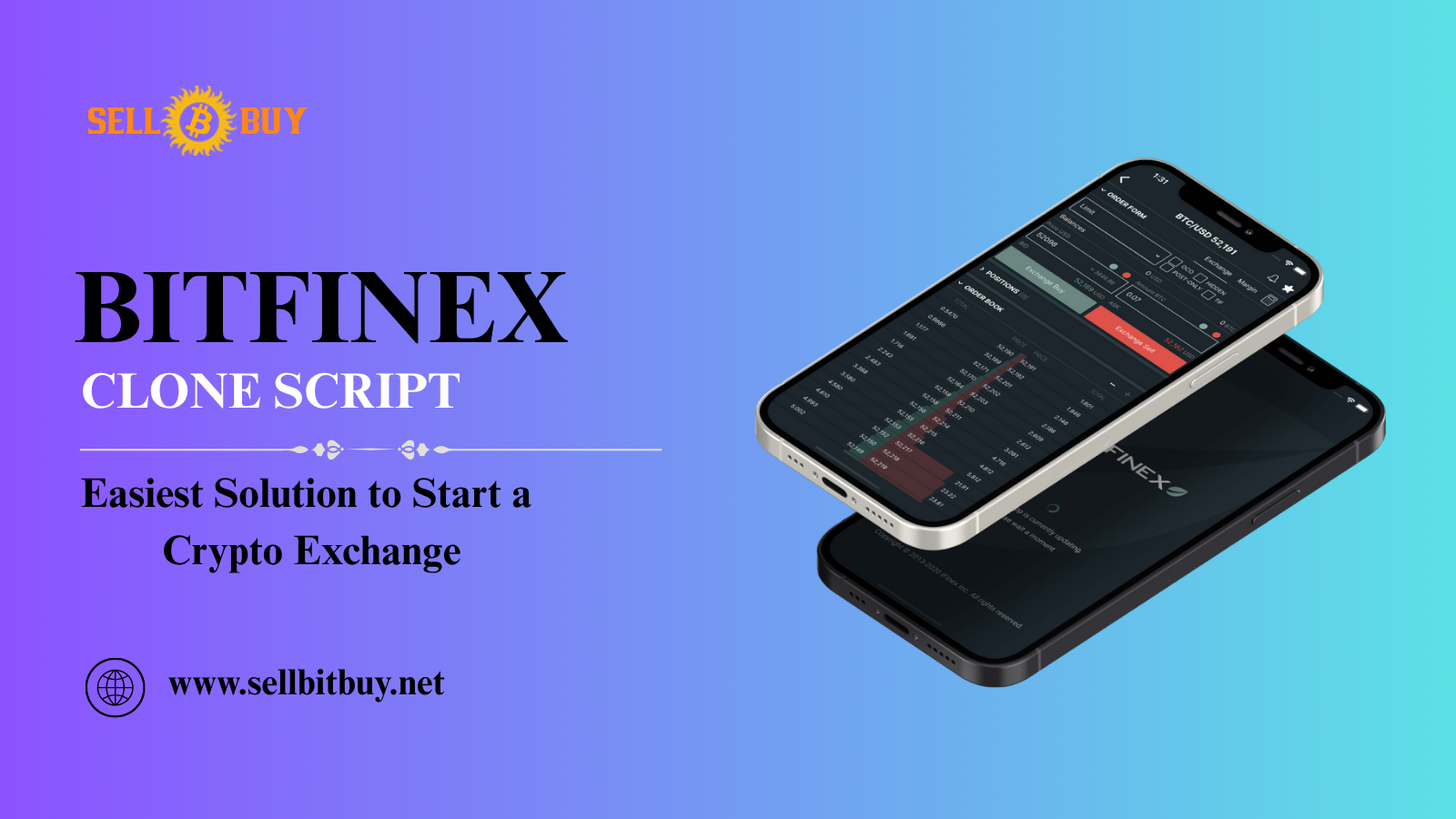 Bitfinex Clone Script – Easiest Solution to Start a Crypto Exchange